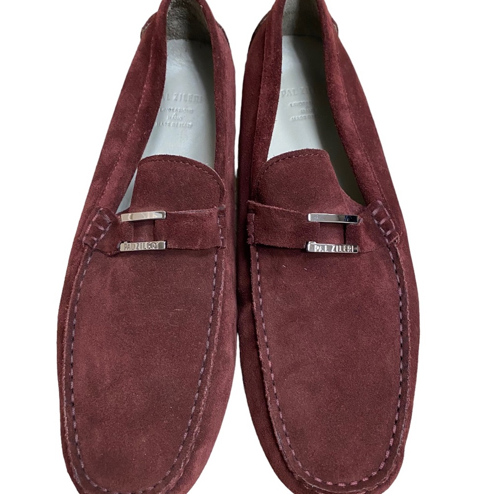 Pal Zileri suede driving moccasins